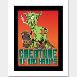 Creature of Bad Habits Posters and Art
